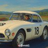 BMW 507 Roadster 1957 – Plaque Métal Racing | Buckshot