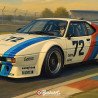 BMW M1 1978 – Plaque Métal Racing Circuit | Buckshot