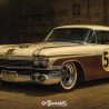 Cadillac Eldorado 1959 – Plaque Métal Garage Vintage | Buckshot