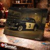 Plaque métallique publicitaire – Illustration Cadillac Série 75 Sedan 1941 – Garage Vintage – Buckshot