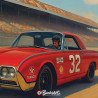 Ford Thunderbird Sport – Plaque Métal Racing | Buckshot