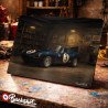 Plaque métallique publicitaire – Illustration Jaguar Type E Lightweight 1964 – Garage Vintage – Buckshot