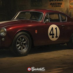 Lancia Aurelia B20 – Plaque Métal Vintage | Buckshot