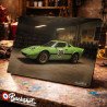 Plaque métallique publicitaire – Illustration Lancia Stratos Coupé GT de 1974 – Garage Vintage – Buckshot