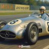 Plaque métal Mercedes-Benz W196 R 1954 Racing | Buckshot