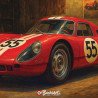 Plaque métal Porsche 904 Carrera GTS 1963 Vintage | Buckshot