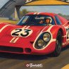 Plaque métal Porsche 917 1971 Racing | Buckshot
