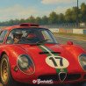 Alfa Romeo Giulia TZ2 1969 – Plaque Métal Racing | Buckshot
