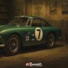 Aston Martin DB4 GT 1962 – Plaque Métal Garage | Buckshot